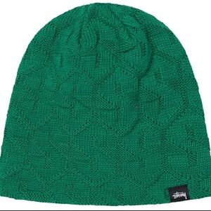 Stussy Green Knit Beanie